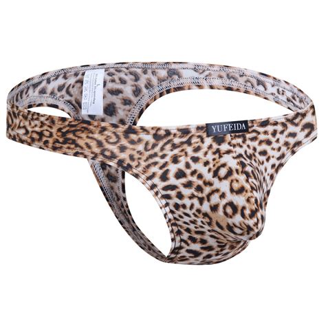 Leopard Male Thong .